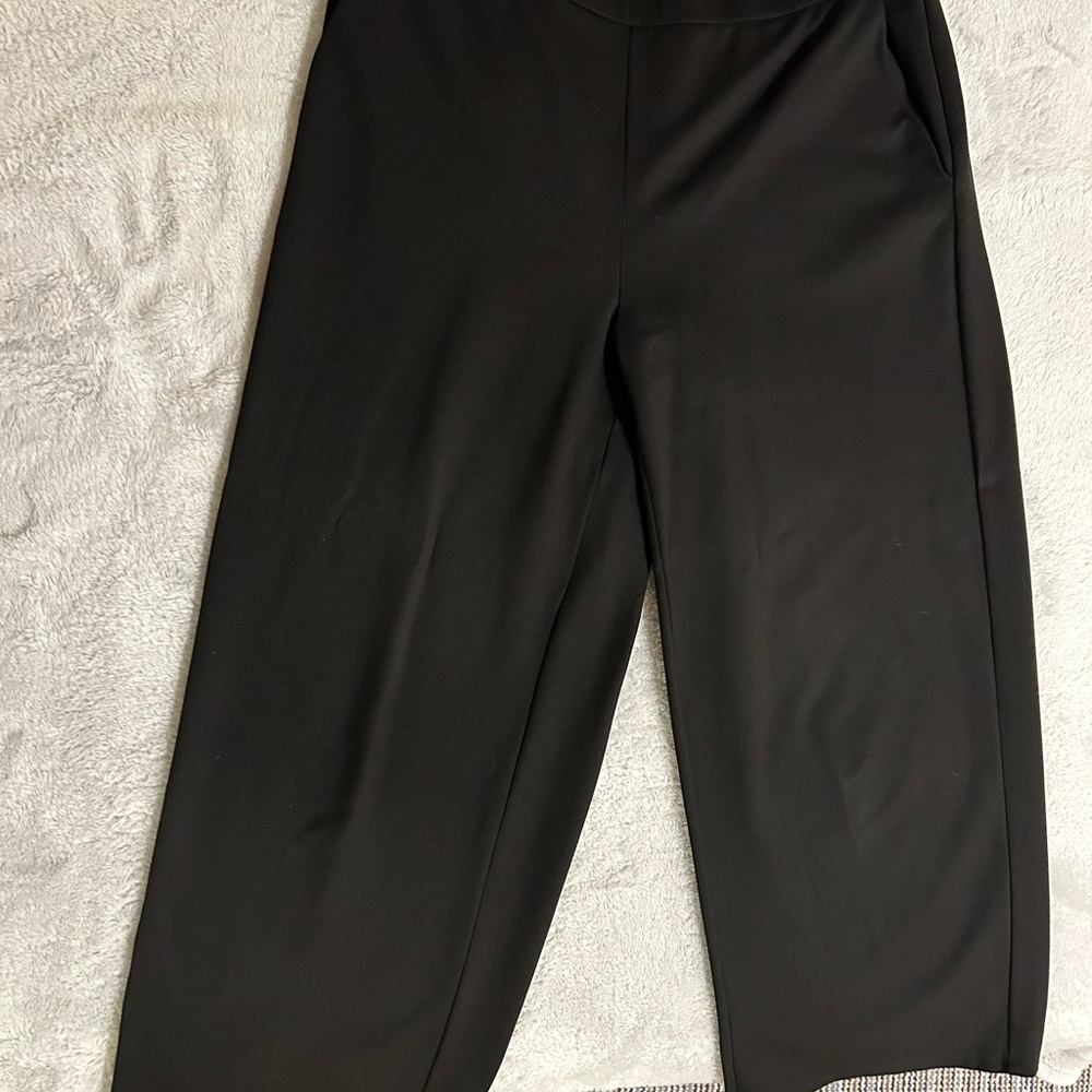 Eileen Fisher Flex Ponte Wide Leg Pant - Picture 6 of 6